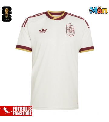 Spanien Bortatröja VM 2026 Kortärmad